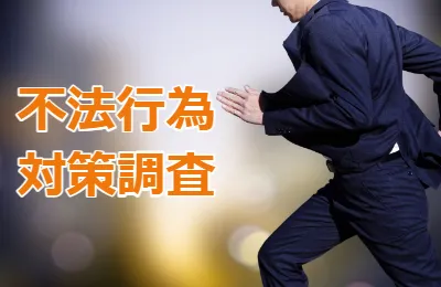 不法行為対策調査　嫌がらせ調査　DV調査　ストーカー調査　いたずら